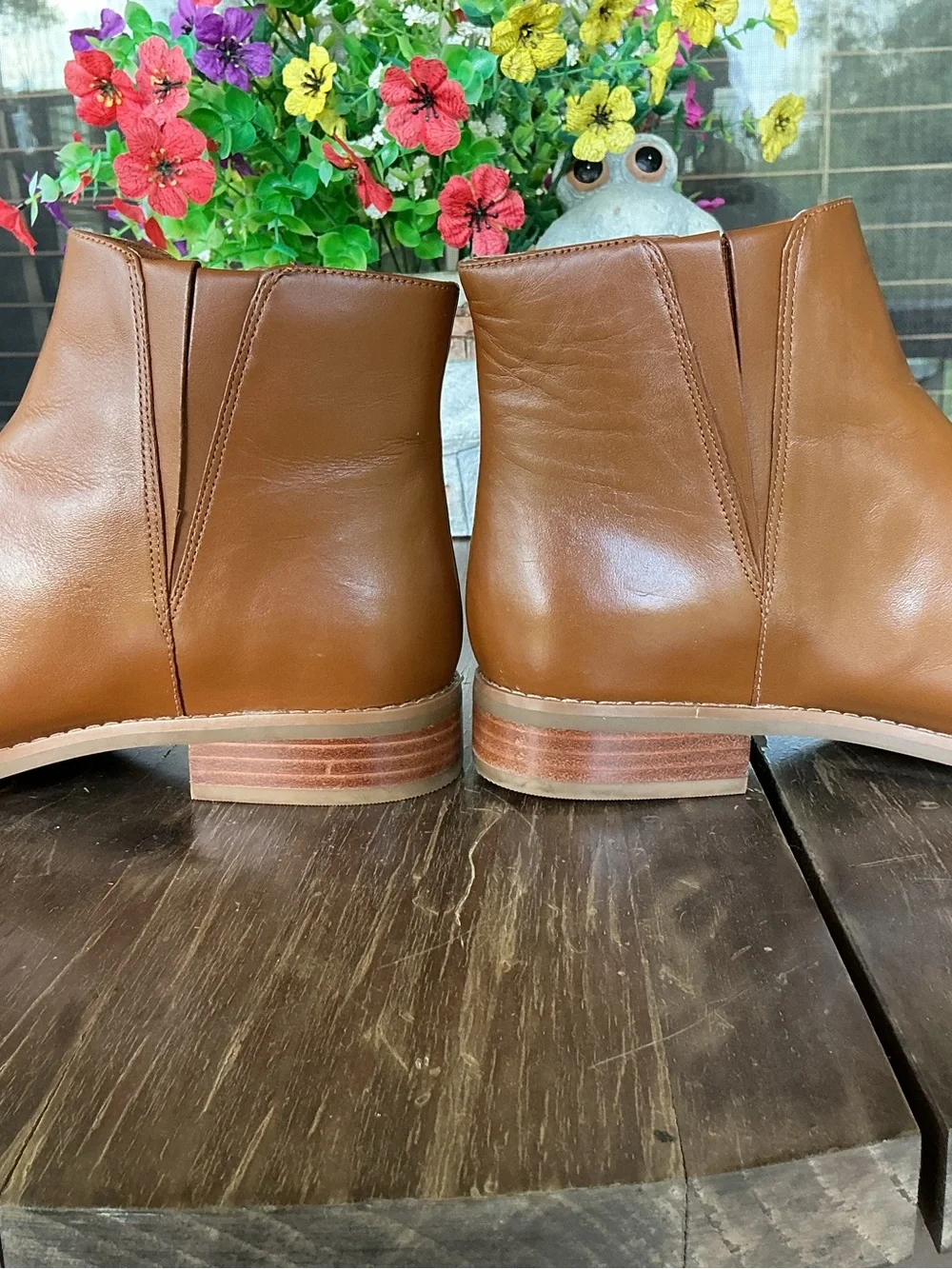 Michael Kors brown leather